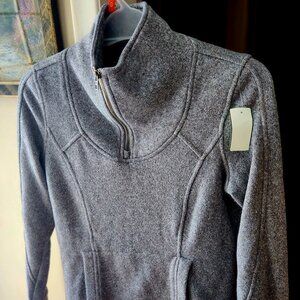 Rare Roots Jacket-style w/collar Yoke & Princess seams = shapely fit. Hip length